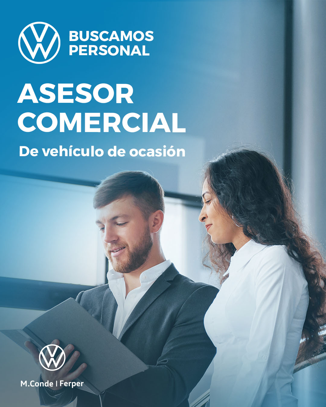 Asesor comercial de ocasión y seminuevos