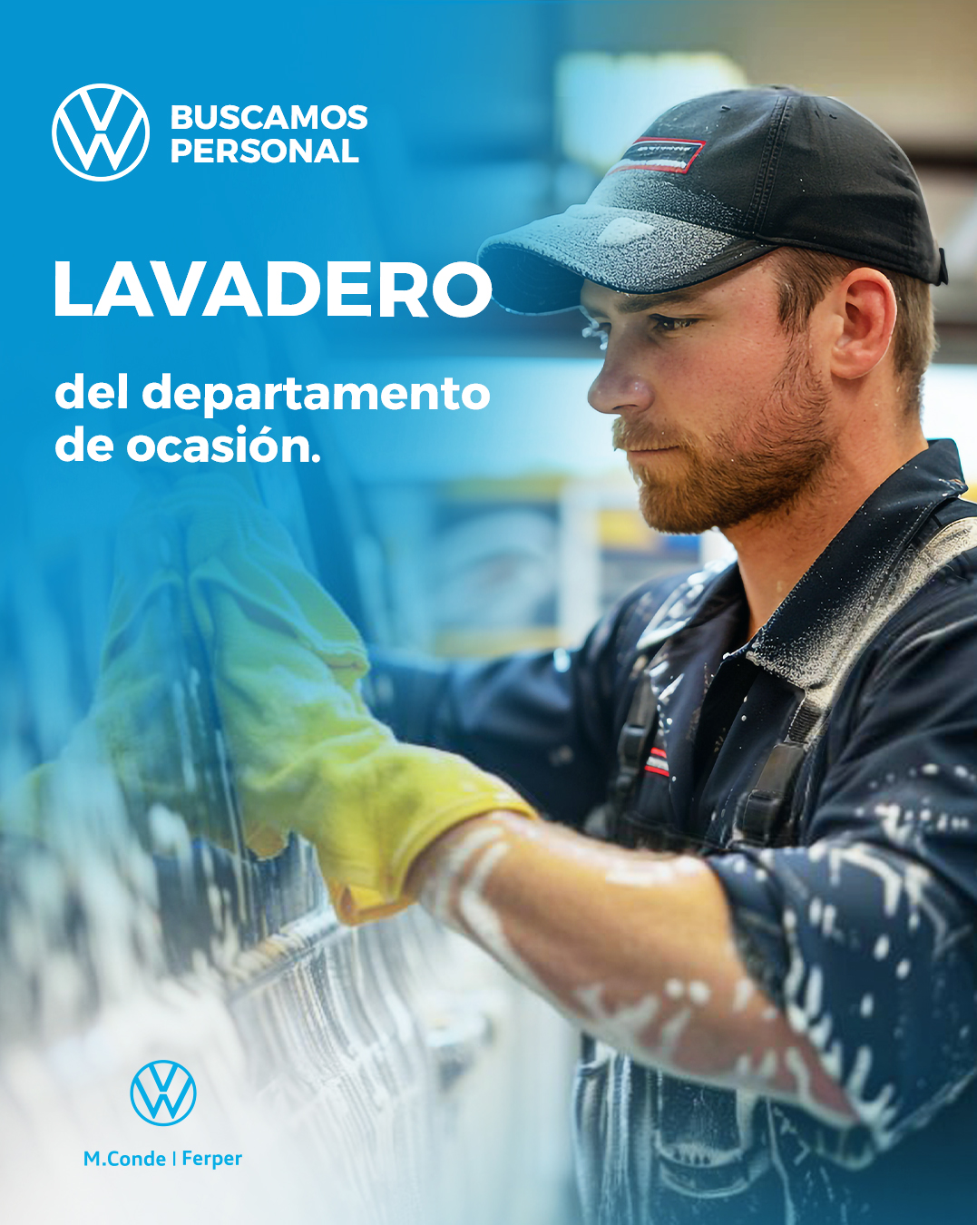 Personal de Lavadero del departamento de ocasión