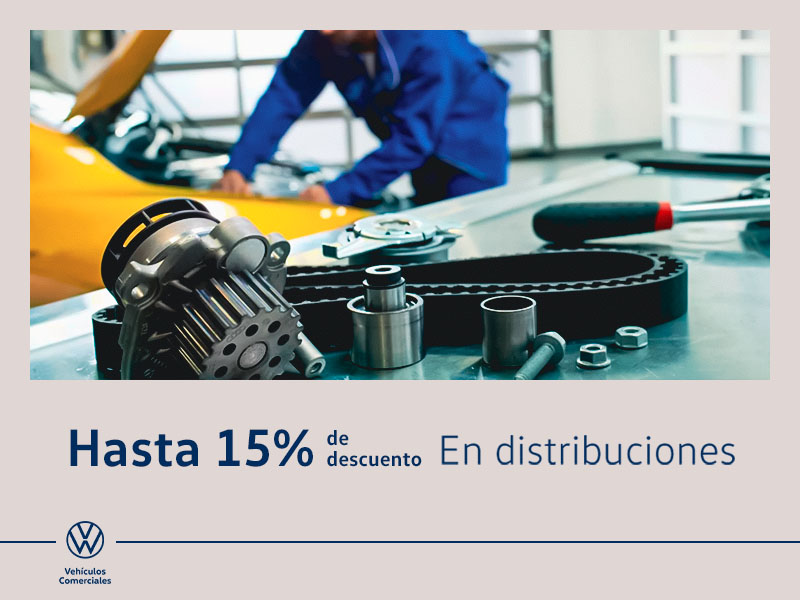 Hasta 15% de descuento en distribuciones