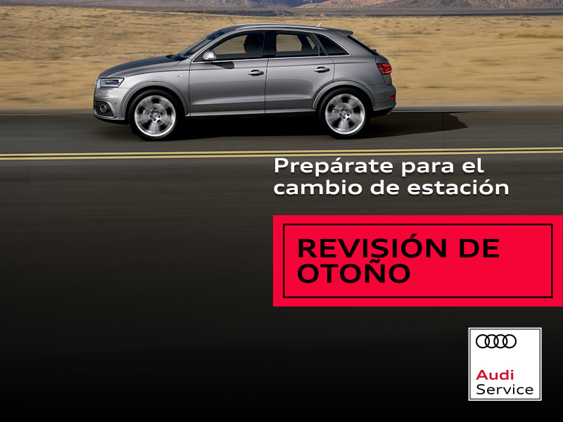 Prepara tu Audi para el cambio de estación