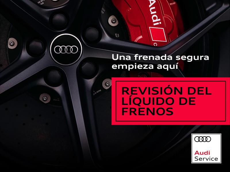 Revisa el líquido de frenos de tu Audi