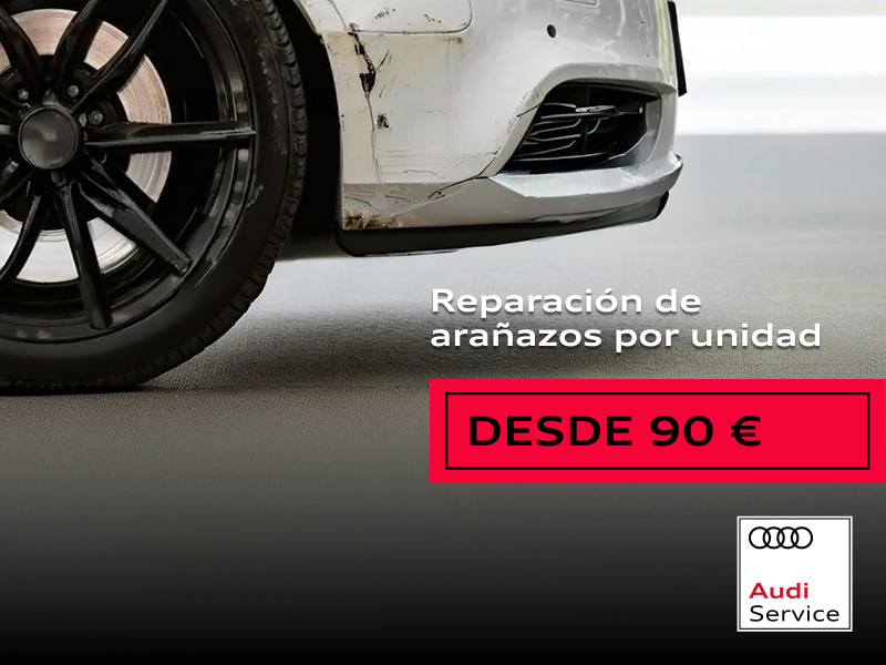 Reparación de arañazos desde 90€ por unidad
