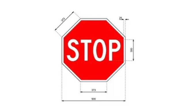 nuevas señales de tráfico STOP